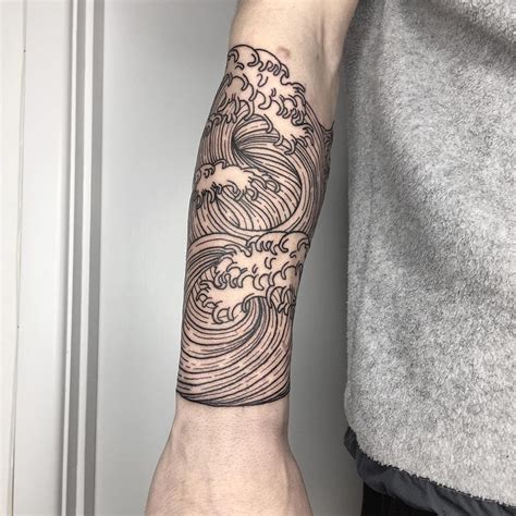 meaning wave tattoo|traditional japanese wave tattoo.